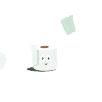 uniquefessler toiletpaper klopapier stuhlgang toilett Sticker
