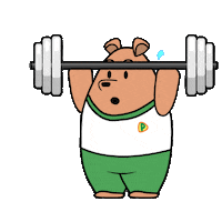 Good Morning Workout Sticker