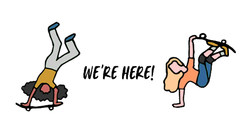 Skateboarding Skating Sticker by Late Bloomers Skate Club