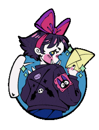 LyraArt kiki kikisdeliveryservice lyraart Sticker