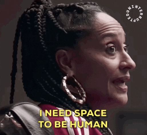 Tracee Ellis Ross Space GIF by Uninterrupted