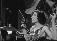 Black And White Woman GIF