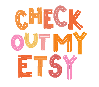 Small Business Etsy Sticker