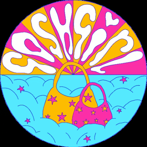 Goshgirl giphygifmaker girl omg rainbow GIF
