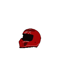 tuckerspeed helmet motorcycle helmet red helmet tucker speed Sticker