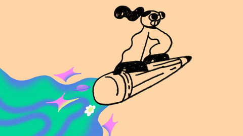 Frame By Frame Girl GIF by Oksana Kurmaz Art & Animation