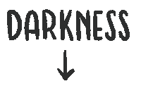 Cat Darkness Sticker