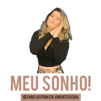 cabelosporkerlandiateixeira hair cabelo blond hair stylist Sticker