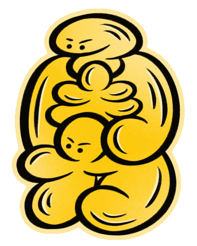 Graffiti Bubble Sticker
