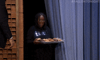 jimmy fallon cookies GIF by The Tonight Show Starring Jimmy Fallon