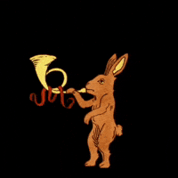 Moozudraws rabbit hare moozu moozudraws GIF
