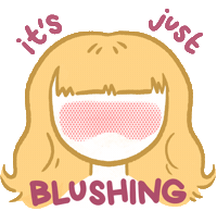 talontedlex red face rosacea skin positivity red cheeks Sticker
