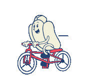 Bike Bicycle Sticker by El Chunky