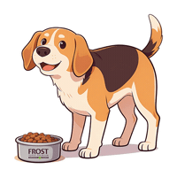 Dog Eating Cat Sticker by Alisul Alimentos