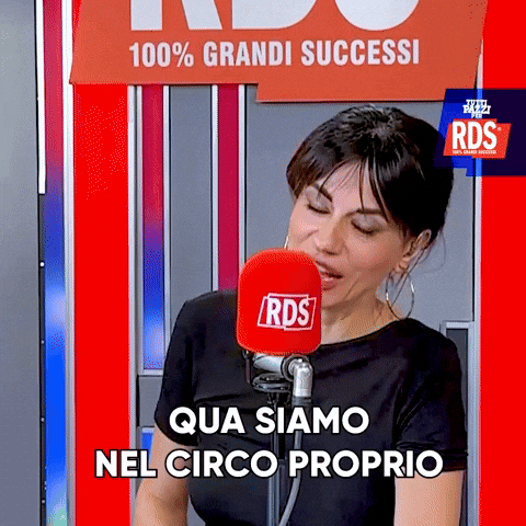 Circo GIF by RDS 100% Grandi Successi