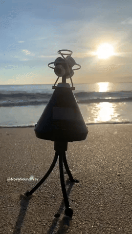 Recording The Ocean's Waves Through A Surround XY