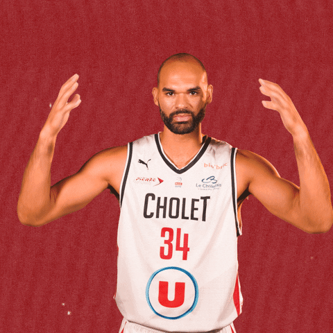 On Fire Sport GIF by Cholet Basket