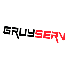 gruyserv giphyupload logo gruyserv Sticker
