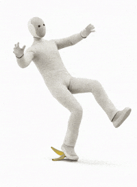 Fall Oops GIF by 1X Technologies
