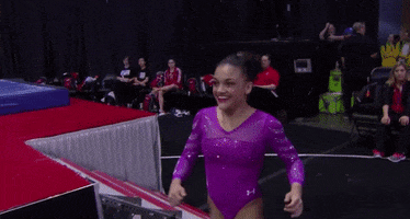 High Five Laurie Hernandez GIF