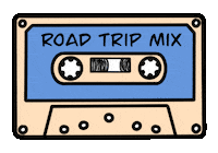 Road Trip Vintage Sticker by Rhonda