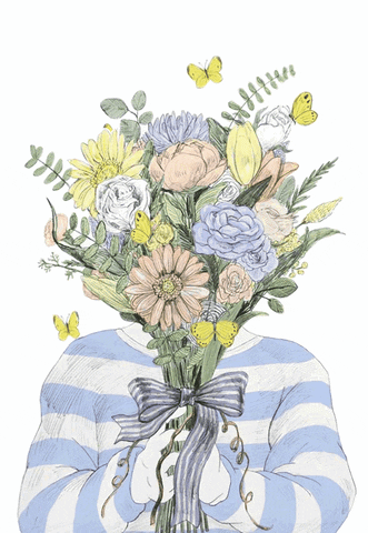 illustration flowers GIF by Maori Sakai