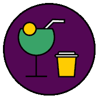 thesundeck thesundeck the sun deck drinks Sticker