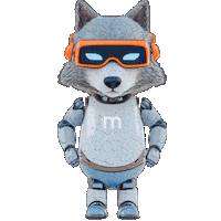 Multilemwolfbot Sticker by Multilem