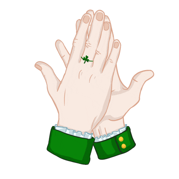 Give Me Five Sticker by Stickerpacks.design