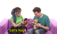 Hugs Sticker by outsidexbox