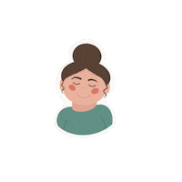 Juliyav girl sweet relax odpoczynek Sticker