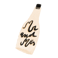 Mr And Mrs Wedding Sticker