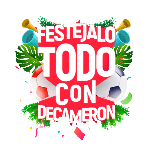 Futbol Fiesta Sticker by Decameron Hotels