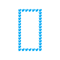 Twitter Frame Sticker