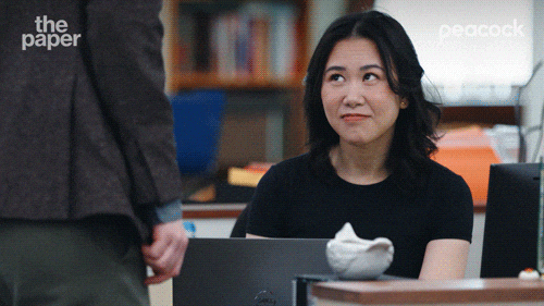 The Paper No GIF by Peacock