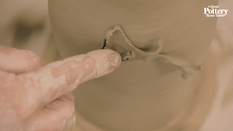 Loop Satisfying GIF by The Great Pottery Throw Down