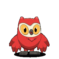 Owl Omg Sticker by birb