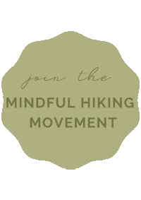 Hiking Mindfulness Sticker by thefemaleexplorer