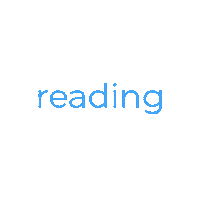 Reading_Plus education books reading wfh Sticker