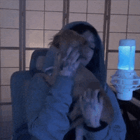 Cute Girl Dog GIF