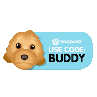 Buddy And Belle Sticker by zoopeez