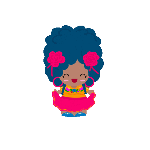 Happy Dance Sticker by Hola! Mijas Bonitas