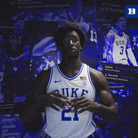 Duke University Nod GIF by Duke Men's Basketball
