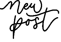 new post feed Sticker by MJ Creative Co