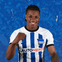 Happy Sport GIF by Hertha BSC
