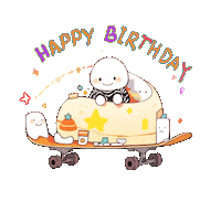 Happy Birthday Sticker