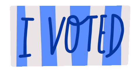 Vote Election Sticker