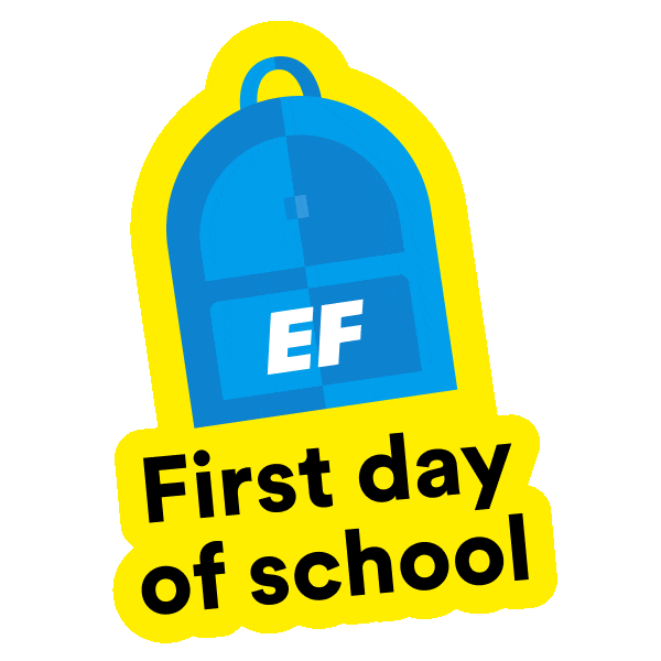 Back To School Sticker by EF English First Russia