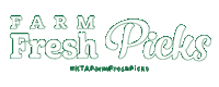 Farm Fresh Fruit Sticker by KTASuperStores