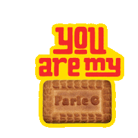 OfficialParleG tea snacks tea time biscuit Sticker